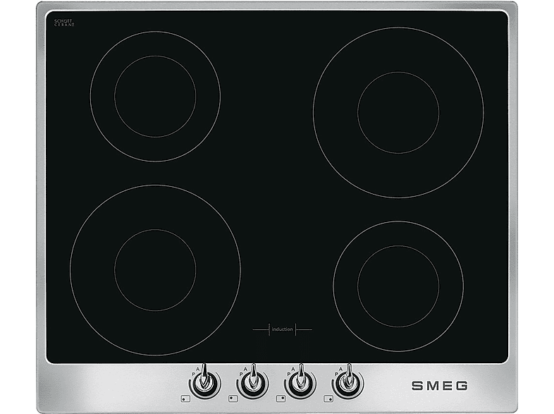 Smeg Si Xm Victoria Edelstahl Induktionskochfeld Mm Breit