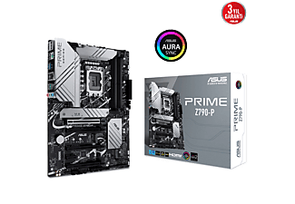 ASUS Prime Z790-P Intel Z790 Soket 1700 DDR5 7200MHz(OC) Anakart