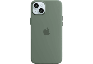 APPLE iPhone 15 Plus MagSafe rögzítésű szilikon tok, ciprus (MT183ZM/A)