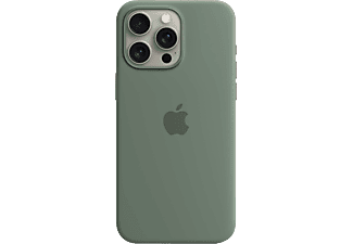 APPLE iPhone 15 Pro Max MagSafe rögzítésű szilikon tok, ciprus (MT1X3ZM/A)