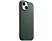 APPLE iPhone 15 MagSafe rögzítésű FineWoven szövettok, örökzöld (MT3J3ZM/A)
