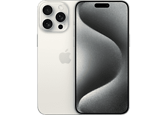 APPLE iPhone 15 Pro Max 256 GB Akıllı Telefon Beyaz Titanium MU783TU/A