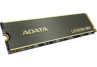 ADATA Legend 800 M.2 NVMe belső SSD, 2 TB, 2280, Gen4x4, 3500/2800 MB/s (ALEG-800-2000GCS)
