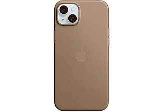 APPLE iPhone 15 Plus MagSafe Mikro Dokuma Telefon Kılıfı Gri
