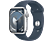 APPLE Watch Series 9 GPS MR9D3TU/A  45 mm Gümüş Rengi Alüminyum Kasa ve Fırtına Mavisi Spor Kordon - S/M