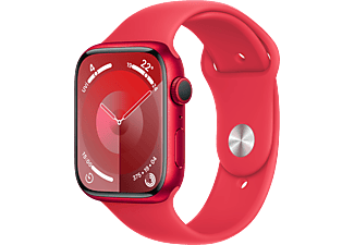 APPLE Watch Series 9 GPS MRXK3TU/A  45 mm PRODUCT(RED) Alüminyum Kasa ve (PRODUCT)RED Spor Kordon - M/L