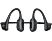SHOKZ OpenRun PRO mini csontvezetéses, vezeték nélküli sport fülhallgató mikrofonnal, fekete (S811-MN-BK)
