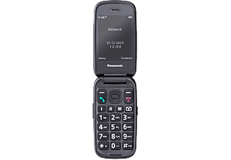 PANASONIC Outlet KX-TU550EXB 4G Fekete Kártyafüggetlen Mobiltelefon