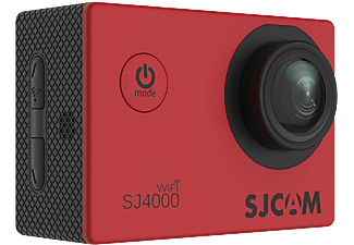 SJCAM SJ4000 WIFI FullHD felbontású, 170° látószögű, 2" kijelzős sportkamera, piros (SJ4000 WIFI R)