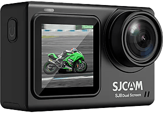 SJCAM SJ8 PRO Sportkamera dupla kijelzővel, 4K felbontás, 2,33" érintőkijelző, 140,5° látószög, fekete (SJ8PRO B)