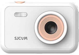 SJCAM Gyerek hobbi kamera, 1080p felbontás, LCD kijelző, játék funkció, fehér (KIDS camera W)