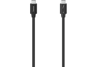 HAMA FIC Thunderbolt 4  összekötő kábel, USB Type-C, 40Gbit/s, 0,8 méter (200659)