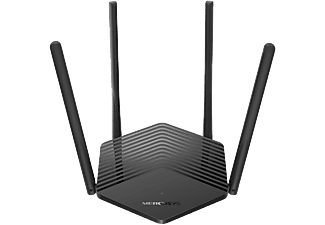 MERCUSYS MR60X kétsávos Wi-Fi 6 AX1500 router, Gigabit LAN, fekete