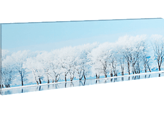 FAMILY DECOR LED-es fali kép, téli táj, 70 x 30 cm, 30 LED, hidegfehér (58480A)