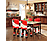 FAMILY CHRISTMAS Karácsonyi székdekor lábbal, Télanyó, 50 x 55 cm (58736B)