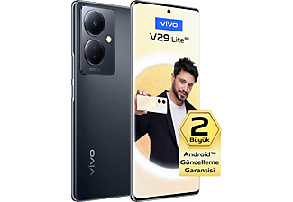 VIVO V29 Lite 5G 256 GB Akıllı Telefon Siyah Elmas Işıltısı