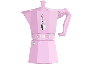 BIALETTI 9064 Moka Exclusive 6 adagos kotyogós kávéfőző, rózsaszín