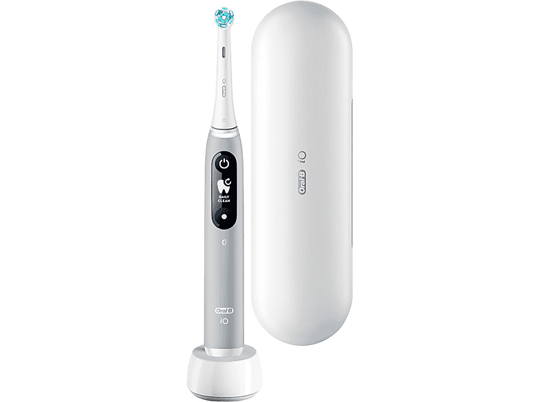 Szczoteczka Magnetyczna ORAL B IO6 Series Grey Opal MediaMarkt