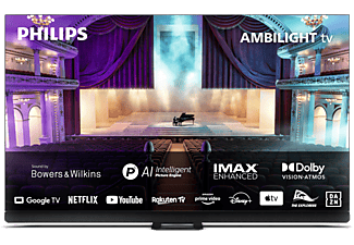 PHILIPS 65OLED908/12 65 inç 164 Ekran Uydu Alıcılı Smart 4K UHD Ambilight OLED TV