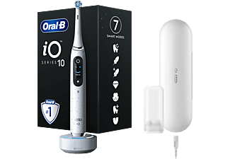ORAL B iO 10 Şarjlı Diş Fırçası + Manyetik Şarj + Seyahat Kabı Beyaz