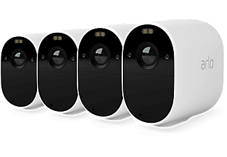 ARLO Essential kültéri biztonsági kamera szett, 1080p, 4 db, fehér (VMC2430-100EUS)