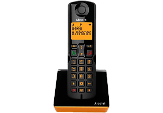 ALCATEL S280 Fekete-Narancs dect telefon