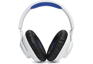 JBL Quantum 360W Play Station Gaming Bluetooth Kulak Üstü Kulaklık Beyaz Mavi