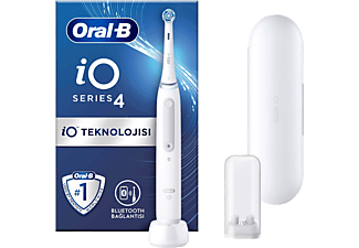ORAL B iO 4 Şarjlı Diş Fırçası Beyaz Seyahat Kabı