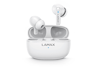 LAMAX Clips1 Play TWS vezeték nélküli fülhallgató mikrofonnal, fehér (LXIHMCPS1PNWA)
