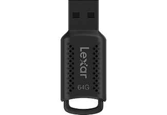 LEXAR 64GB JumpDrive V400 USB 3.0 Taşınabilir USB Bellek Siyah
