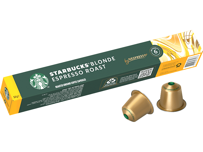 Starbucks Kaffeekapsel Blonde Espresso Roast St Ck Kompatibles