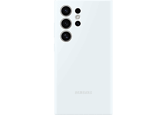 SAMSUNG Galaxy S24 Ultra Silikon Telefon Kılıfı Beyaz