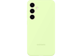 SAMSUNG Galaxy S24+ Silikon Telefon Kılıfı Açık Yeşil