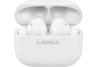 LAMAX Clips1 TWS vezeték nélküli fülhallgató mikrofonnal, fehér (LMXCL1W)
