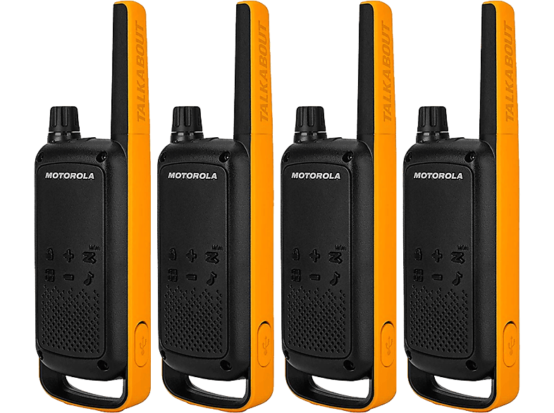 MOTOROLA Talkabout T82 Extreme Walkie Talkie Gelb Schwarz MediaMarkt