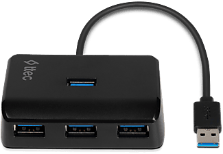 TTEC 4 Girişli USB-A 3.2 Hub/Çoklayıcı Siyah