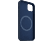 NEXT ONE MagSafe kompatibilis szilikon tok iPhone15 telefonhoz, kék (IPH-15-MAGSAFE-BLUE)