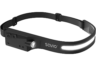 SAVIO FL-02 fejlámpa, IPX4,- fekete