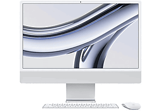 APPLE iMac 24 inc 4.5K M3 8CPU 10GPU 16GB 256GB Gümüş MQRJ3TU/A