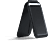 SATECHI Vegán bőr mágneses pénztárca, állvány iPhone 12/13/14/15 modellekhez, fekete (ST-VLWK)