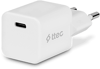 TTEC SmartCharger 20W PD Seyahat Hızlı Şarj Cihazı Beyaz