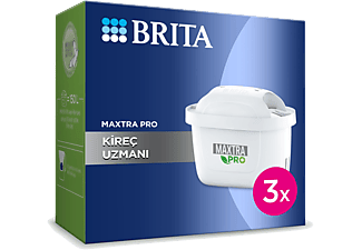 BRITA Maxtra Pro Kireç Uzmanı Üçlü Filtre Kartuşu Su Arıtma Sürahi Filtresi