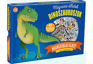 Napraforgó Könyvkiadó - Mágneses állatok - Dinoszauruszok