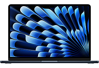 APPLE MacBook Air 2024 13,6" Liquid Retina éjfekete Apple M3(8C/8C)/8GB/256GB (mrxv3mg/a)