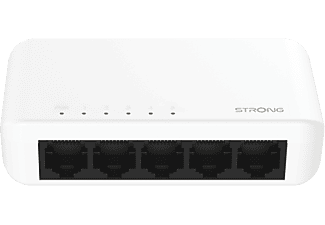 STRONG 5 portos asztali Gigabit Switch, fehér (SW5000P)