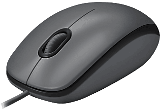 LOGITECH M100 vezetékes optikai egér, USB, szürke (910-005003)