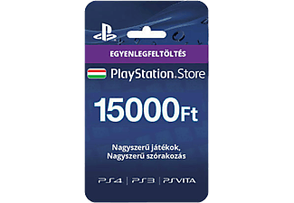 PlayStation Network 15000 Ft feltöltőkártya