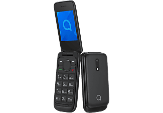 ALCATEL 2057 DualSIM Fekete Kártyafüggő Mobiltelefon + Yettel Feltöltőkártyás Expressz csomag