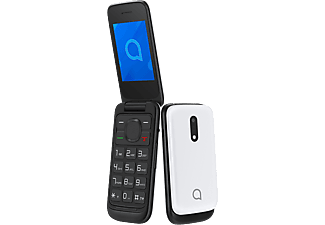 ALCATEL 2057 DualSIM Fehér Kártyafüggő Mobiltelefon + Yettel Hangjegy Extra Feltöltőkártyás Expressz csomag