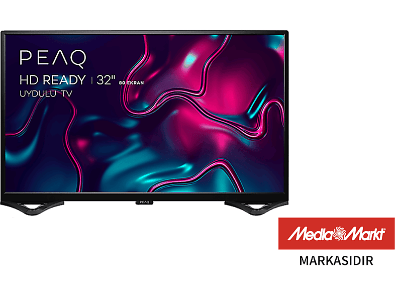 PEAQ PQ32DAL04 32 inç 80 Ekran Dahili Uydu Alıcılı HDR D Dual LED TV